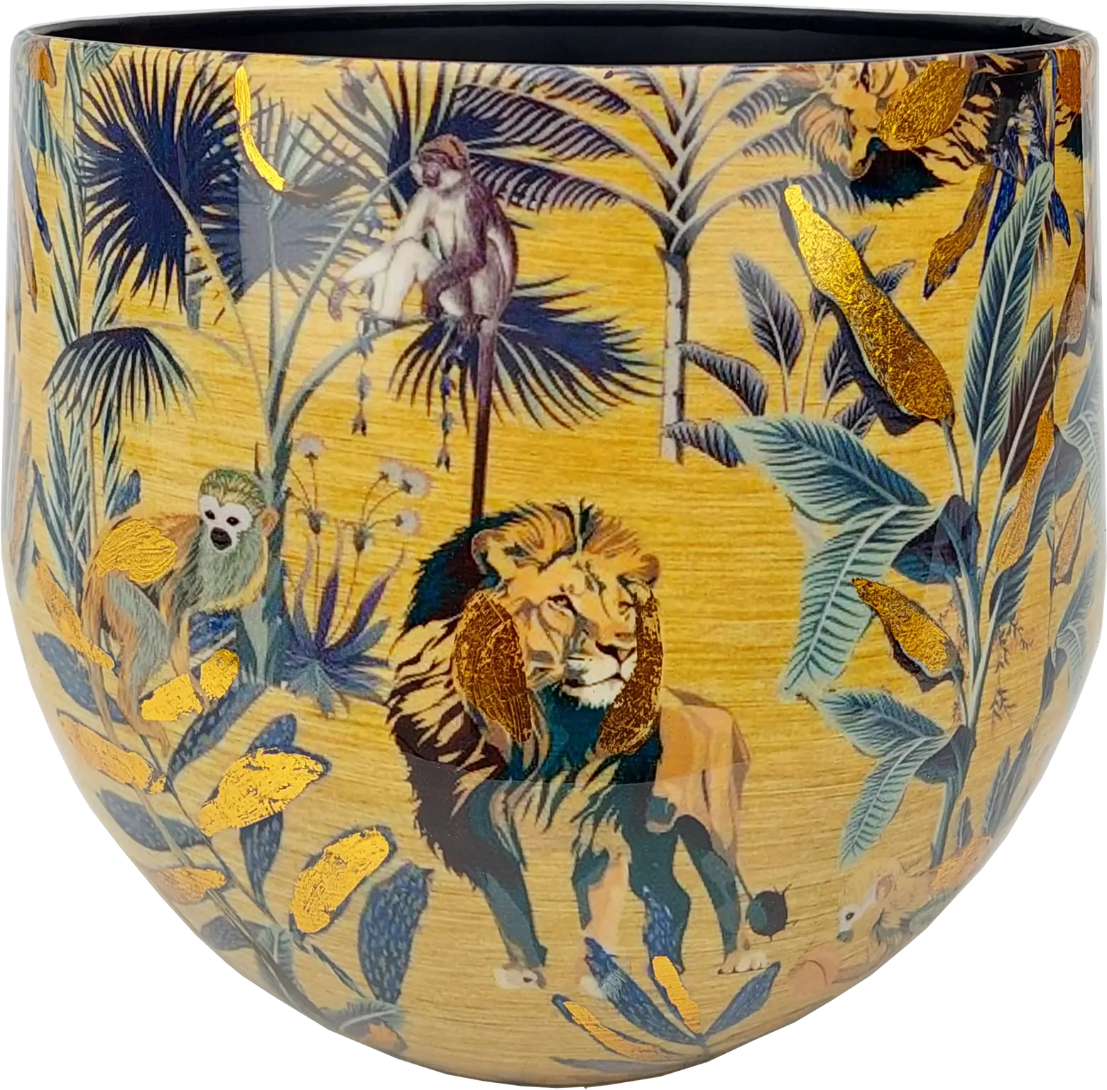 Bol Pot Lion 27cm