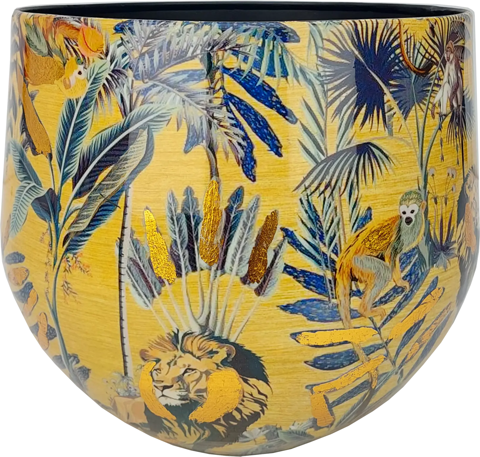 Bol Pot Lion 33cm