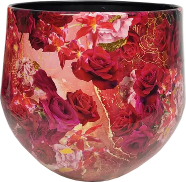 Bol Pot Rose 23cm