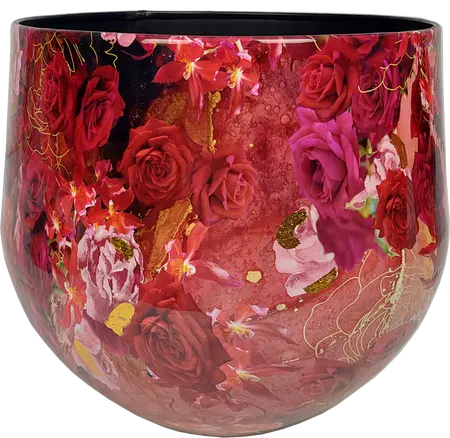 Bol Pot Rose 33cm