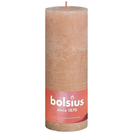Bolsius Stompkaars 19cm  Misty Pink