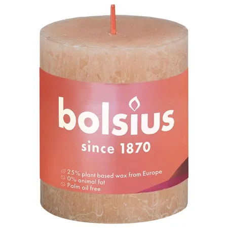 Bolsius Stompkaars 8cm  Misty Pink