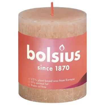 Bolsius Stompkaars 8cm  Misty Pink