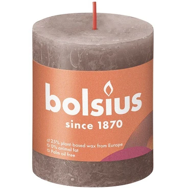 Bolsius Stompkaars 8cm Rustic Taupe