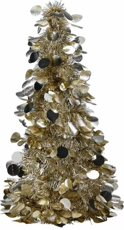 BOOM TINSEL 46CM CHAMPAGNE