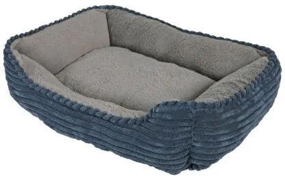 Boon Divan corduroy  50x40cm blauw/grijs - afbeelding 2