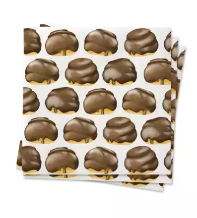 Bossche bollen servetten 20st