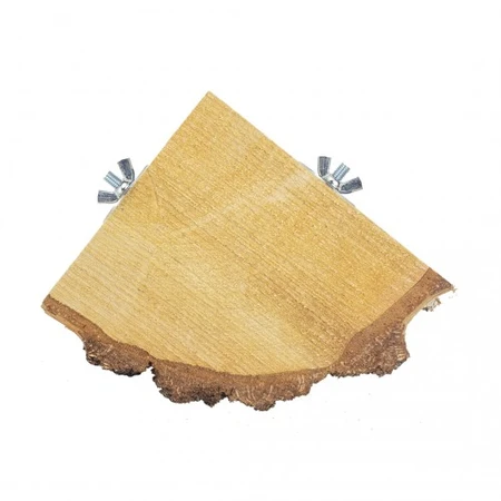 Bzn rustplank hout 1/4 rond