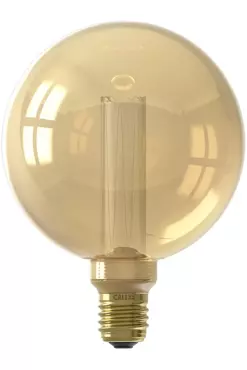 Calex Globe Led Lamp Glassfiber 3,5W dimbaar Ø125mm - Goud - afbeelding 1