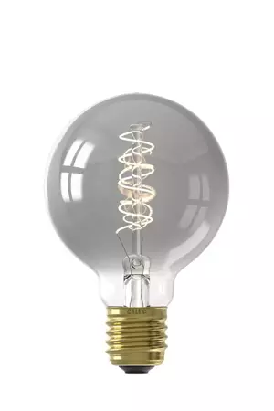 Calex Globe Led Lamp Glassfiber 4W dimbaar - Grijs - afbeelding 2