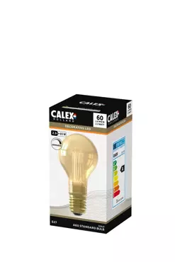 Calex Standard Led Lamp Glassfiber 2,3W dimbaar - Goud - afbeelding 2