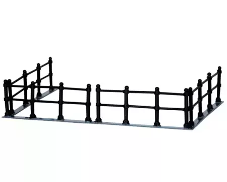 Lemax canal fence, set of 4