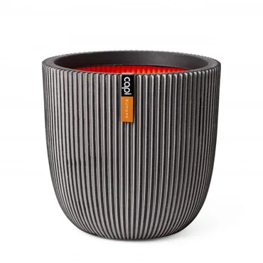 Capi Pot bol groove nl 43x41cm - Antraciet