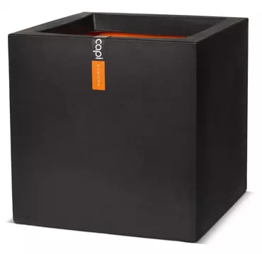 Capi Pot Vierkant 30x30 cm - Zwart - afbeelding 3