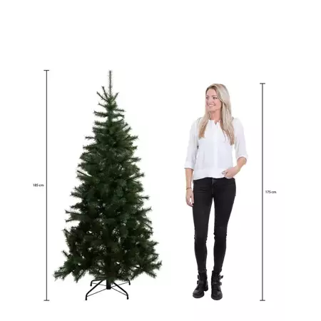 Charlton kerstboom led groen - h185 x d115cm