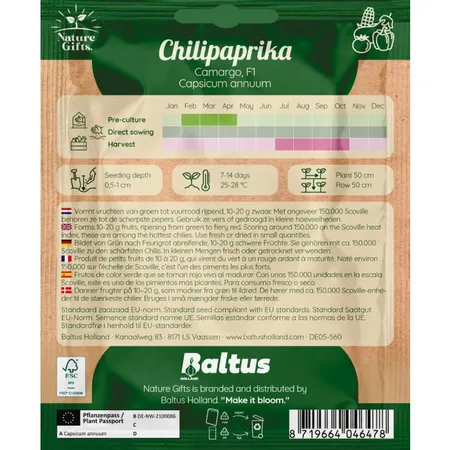 Chili paprika camargo f! 5st - afbeelding 2