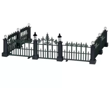 Lemax classic victorian fence, set of 7