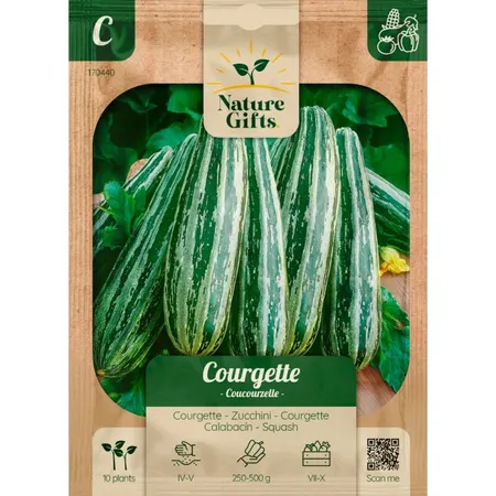 Courgette coucourzelle 10st - afbeelding 1