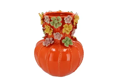 Daan Kormhout Flower Orange Vase 22X27CM - afbeelding 1