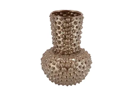 Daan Kromhout Djedda Vase Dots Dark Pearl 21X29cm - afbeelding 1