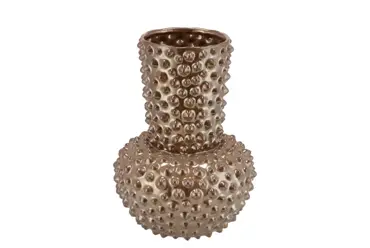 Daan Kromhout Djedda Vase Dots Dark Pearl 21X29cm - afbeelding 1