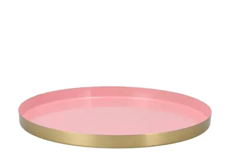 Daan Kromhout Marrakech Plate 33x2cm - Light Pink - afbeelding 1