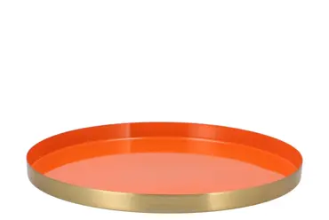 Daan Kromhout Marrakech Plate 33x2cm - Orange
