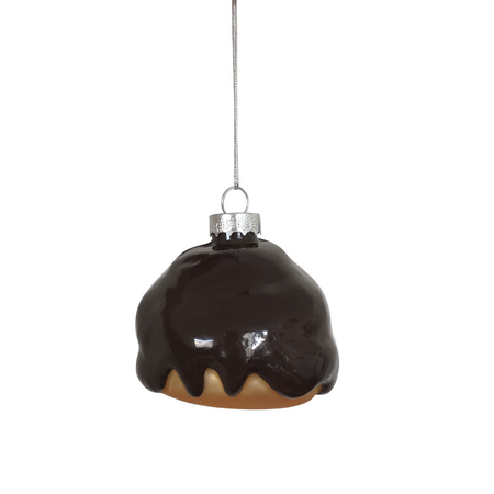 De Bossche Bol kerstbal 3D 7cm glas