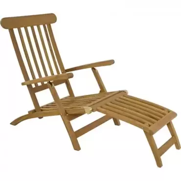 Deckchair Teak verstelbaar