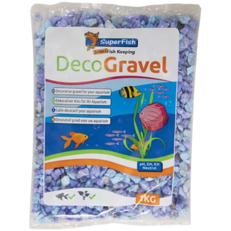 Deco gravel luxe blue 0.9kg