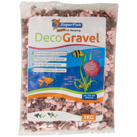 Deco gravel luxe pink 0.9kg