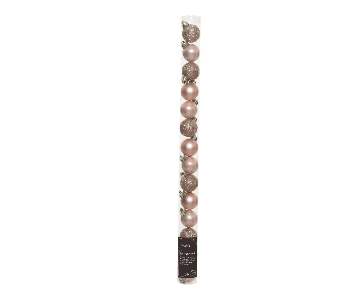 NbgrvB 40 Macaron Geschilderde Kerstballen Set Kerstboom Ornamenten