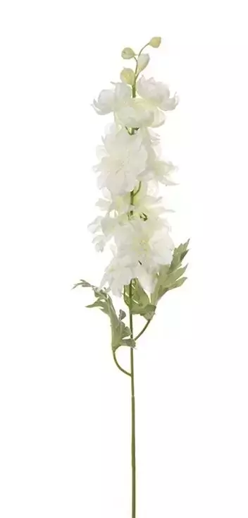 Kunstbloem Delphinium | Creme | 67cm