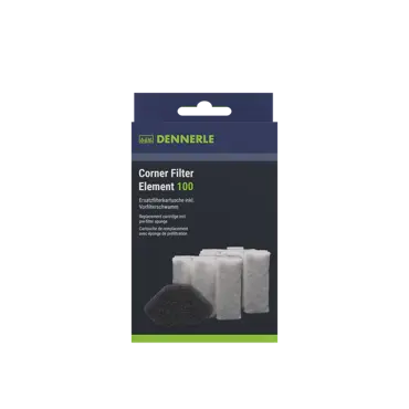 DENNERLE Nano Filter Element Hoekfilter XXL 2 stuks