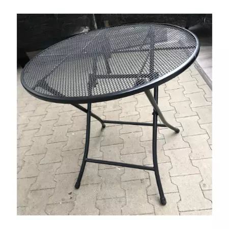 Dining Tuin Klaptafel Rond Ø80cm - Strekmetaal