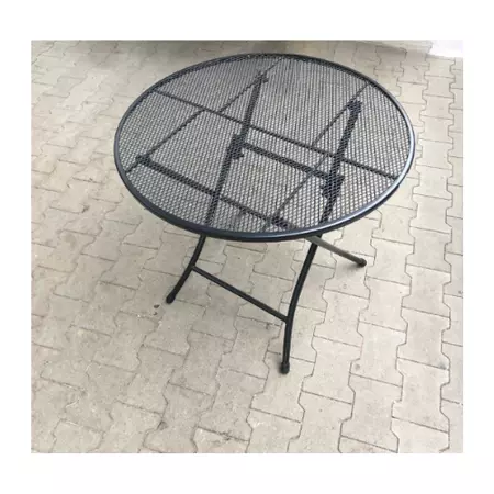 Dining Tuin Klaptafel Rond Ø80cm - Strekmetaal