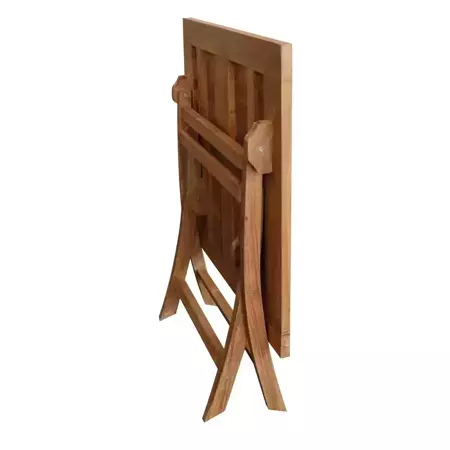 Dining tuin Klaptafel teak Milton vierkant 90x90cm - afbeelding 2