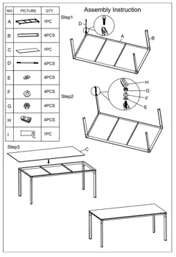 Dining Tuintafel Carcasonne 160x90cm - afbeelding 4