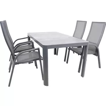 Dining Tuintafel Castilla 2.0 Negro 160x90cm - afbeelding 4