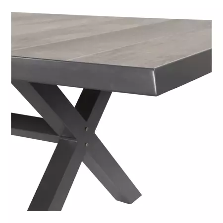 Dining Tuinafel Castilla Negro Kruispoot aluminium