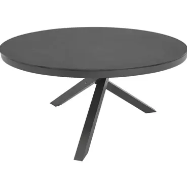 Dining Tuintafel Rond Mojito Ceramic Negro Ø150cm - afbeelding 1