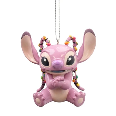 Disney kerstbal angel met kerstverlichting
