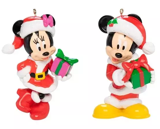 Draak Uitbeelding kooi Disney kerstbal Mickey & Minnie Mouse 2 assortiment - Top Tuincentrum