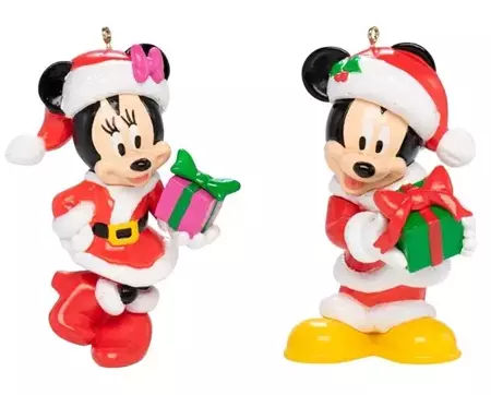 Kurt Adler Disney kerstbal Mickey & Minnie Mouse