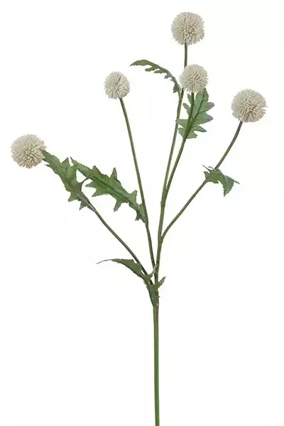 Kunstbloem Disteltak - Creme