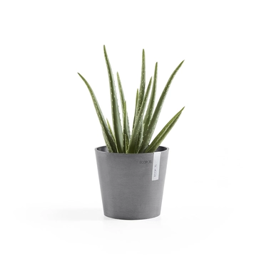 Ecopots bloempot Amsterdam Mini Ø17cm - Grijs - afbeelding 2