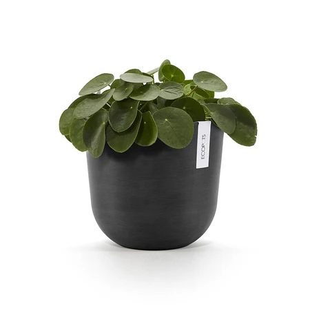 Ecopots Bloempot Oslo Ø25cm - Donkergrijs - afbeelding 2