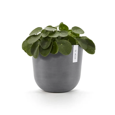 Ecopots Bloempot Oslo Ø25cm - Grijs - afbeelding 2