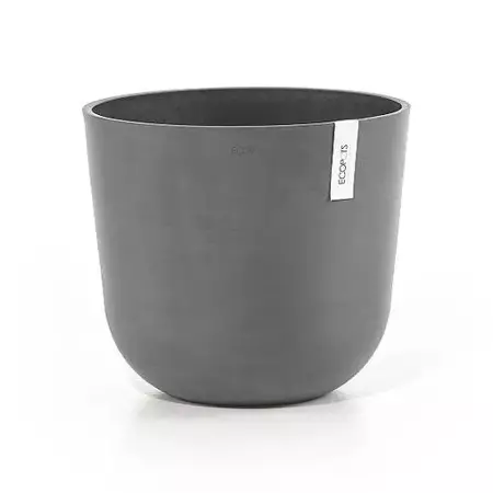 Ecopots Bloempot Oslo Ø35cm - Grijs - afbeelding 1