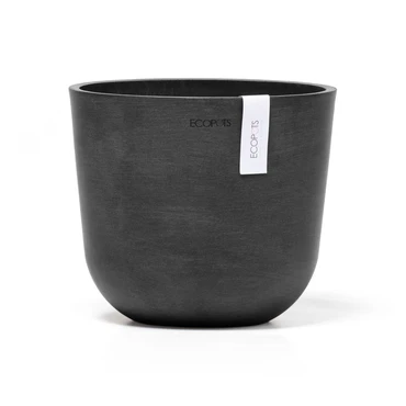 Ecopots Bloempot Oslo mini Ø19cm - Donkergrijs - afbeelding 1